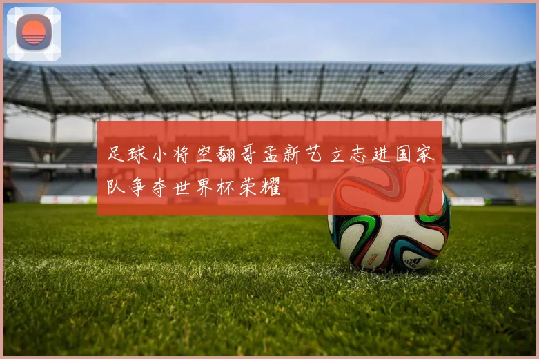 足球小将空翻哥孟新艺立志进国家队争夺世界杯荣耀